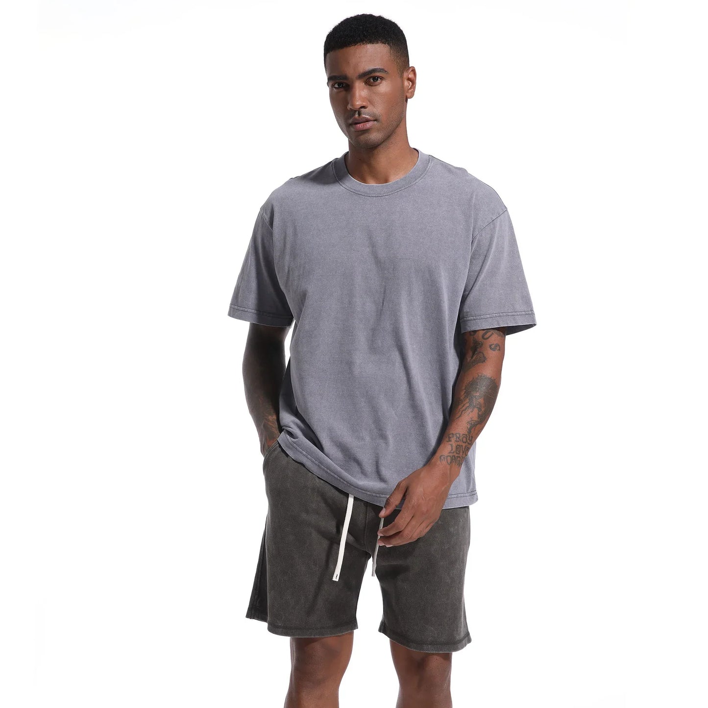Mnml. Comfort Fit Washed T-Shirt