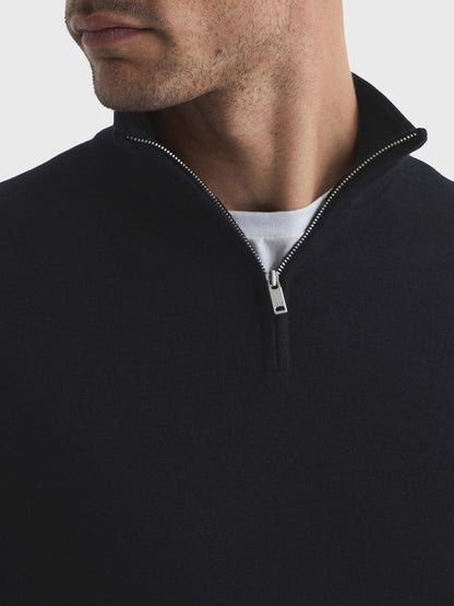 Mnml. Half Zip Neck Jumper
