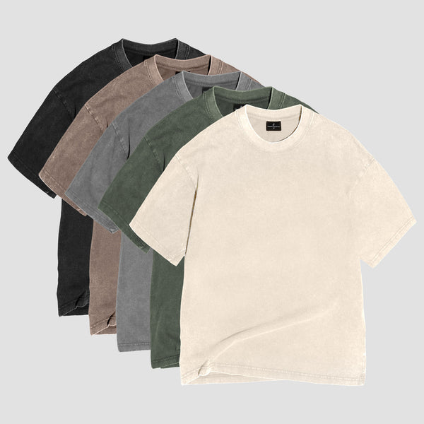 Mnml. Comfort Fit Washed T-Shirt