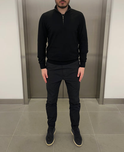 Mnml. Half Zip Neck Jumper